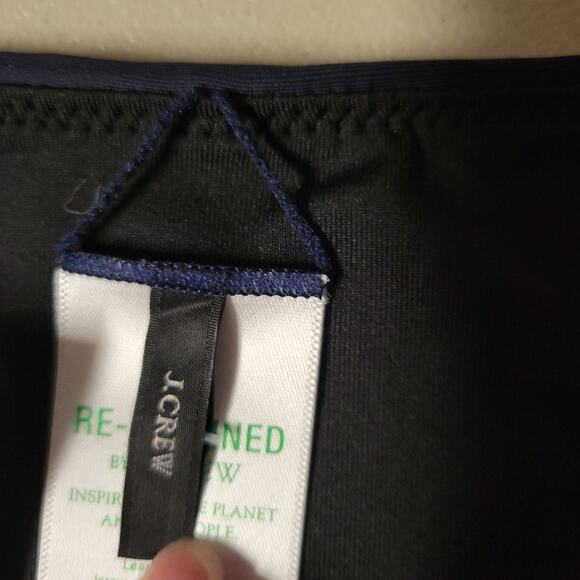 NWT J.Crew Curved Waist Cheeky Bikini Bottom Vacation Summer Beach Swim Size L - Picture 4 of 6